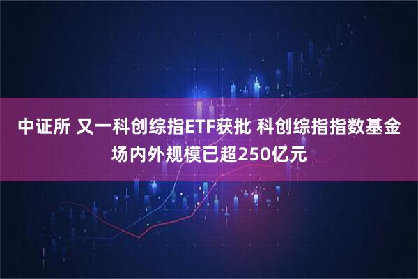 中证所 又一科创综指ETF获批 科创综指指数基金场内外规模已超250亿元