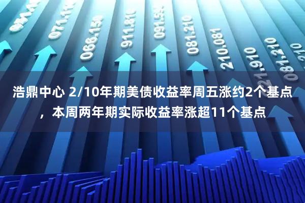 浩鼎中心 2/10年期美债收益率周五涨约2个基点,本周两年期实际收益率涨超11个基点